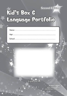 KIDS BOX 6 LANGUAGE PORTFOLIO UPDATED 2ND ED - KAREN ELLIOTT