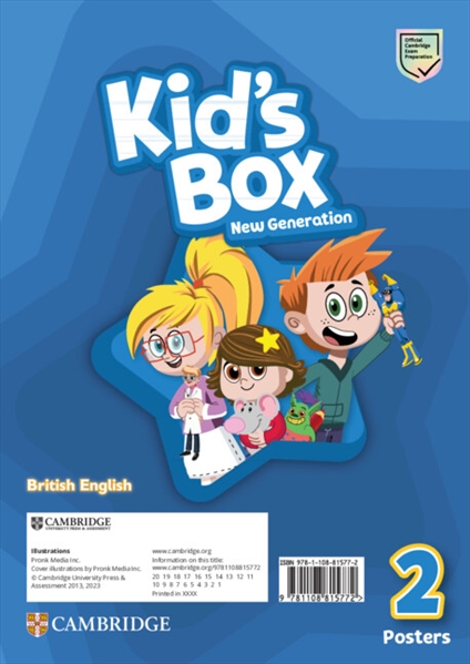 KIDS BOX NEW GENERATION 2 POSTERS - CAROLINE NIXON-MICHAEL T