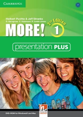 MORE! 1 PRESENTATION PLUS DVD 2ND ED - HERBERT PUCHTA-JEFF S