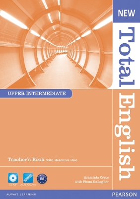 NEW TOTAL ENGLISH UPPER-INTERMEDIATE TCHRS (+ TCHRS RESOURCE