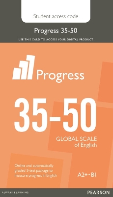 PROGRESS 35 - 50 STUDENT ACCESS CARD - PEARSON EDUCATION