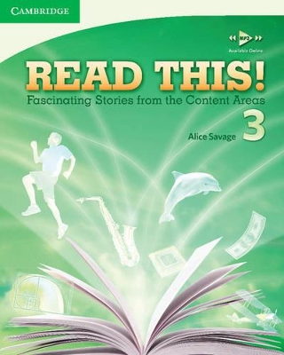READ THIS! 3 SB (+ CD) - ALICE SAVAGE