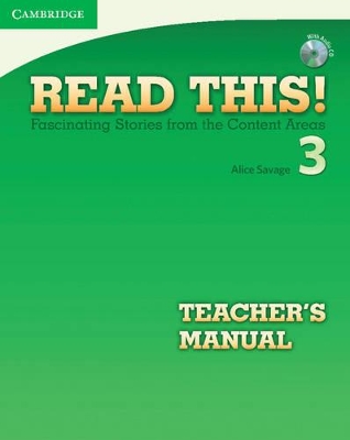 READ THIS! 3 TCHRS - ALICE SAVAGE-MARY MARCH-JANE STANLEY MC