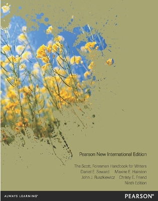 SCOTT FORESMAN: THE HANDBOOK FOR WRITERS - JOHN RUSZKIEWICZ-