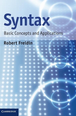 SYNTAX-BASIC CONCEPTS AND APPLICATIONS  HC - ROBERT FREIDIN