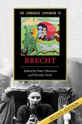 THE CAMBRIDGE COMPANION TO BRECHT 2ND ED PB - PETER THOMSON-