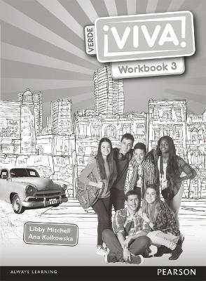 VIVA 3 EJERCICIOS VERDE (PACK OF 8) - ANA KOLKOWSKA-LIBBY MI
