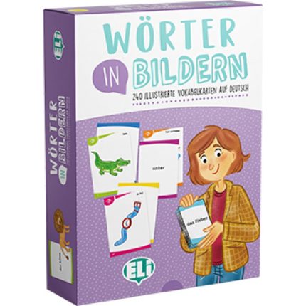 WORTER IN BILDERN PRINTED SET OF FLASHCARDS + DIGITAL -