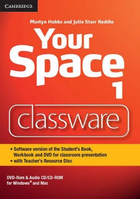 YOUR SPACE 1 CLASSWARE DVD-ROM   AUDIO CD/CD-ROM - MARTYN HO