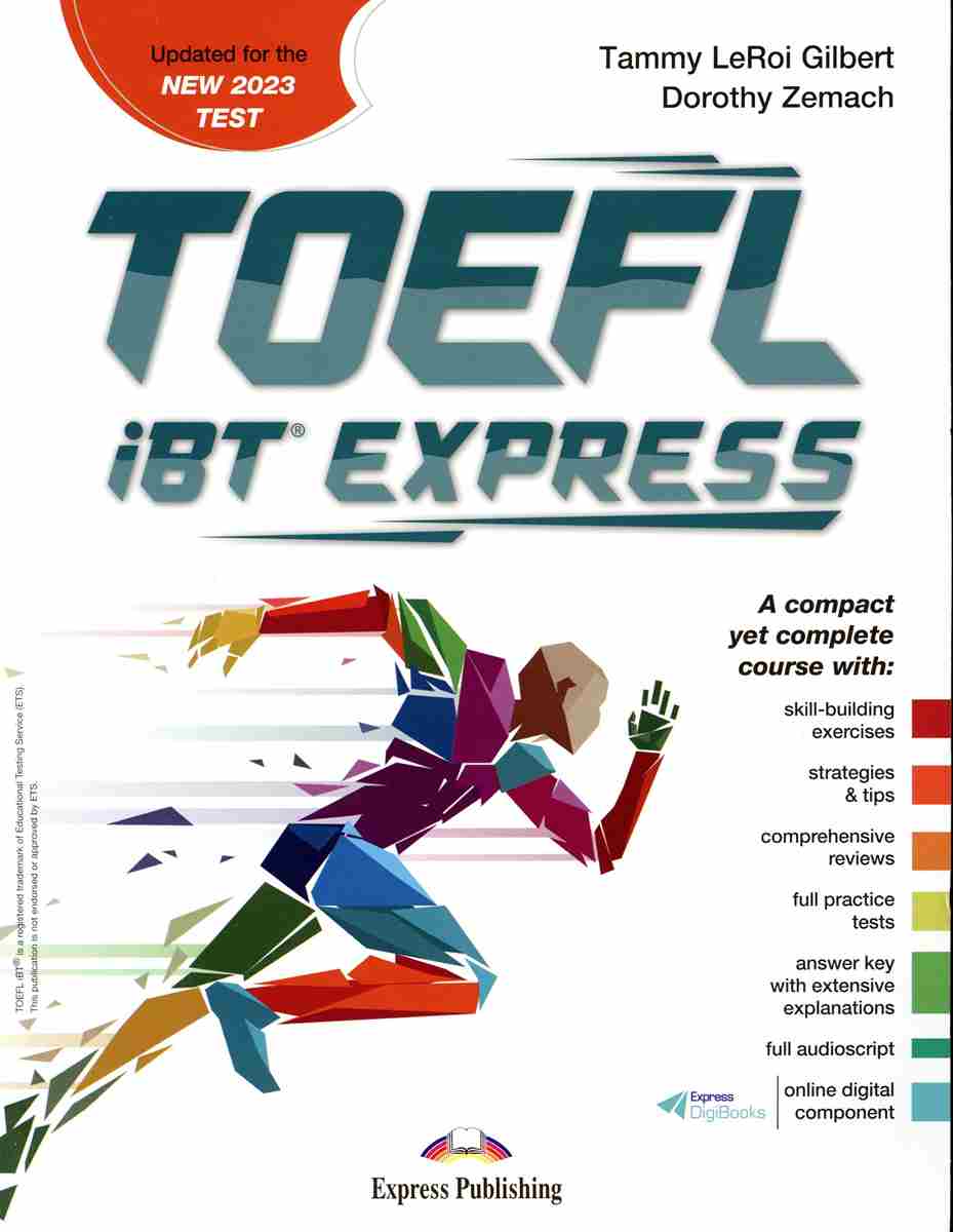 TOEFL iBT EXPRESS updated for the New 2023 Test- Student's Book with DigiBooks App