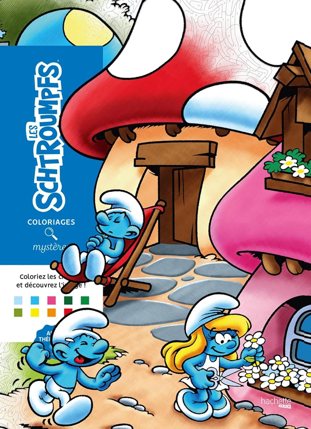 Coloriages Mysteres - Les Schtroumpfs