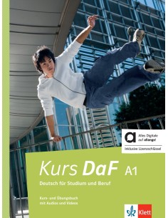 Kurs DaF (A1) Kurs- und Ubungsbuch - Hybride Ausgabe allango