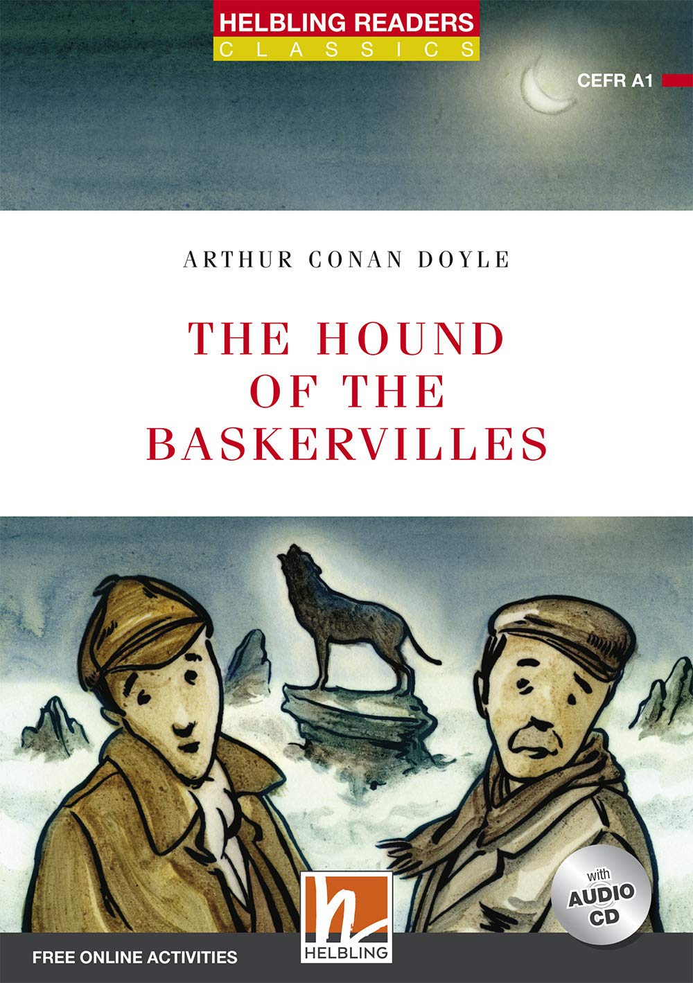 The Hound of the Baskervilles + CD Audio + E-zone (Level 1)