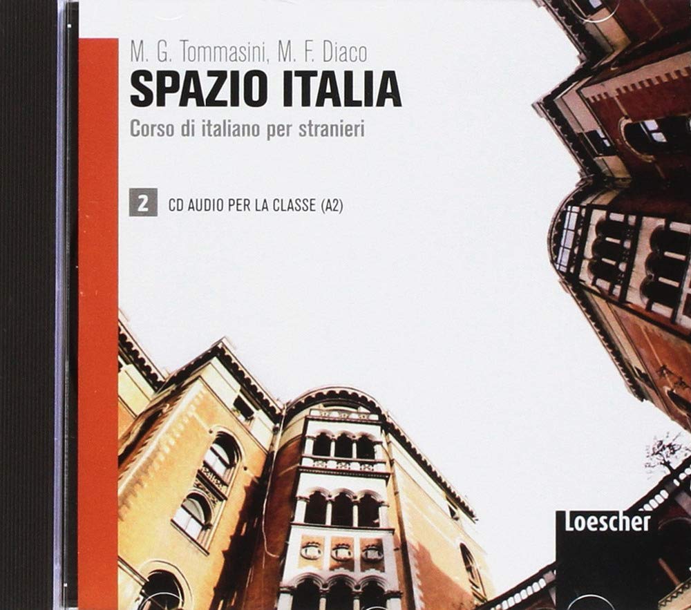 SPAZIO ITALIA 2 CD Audio per la classe