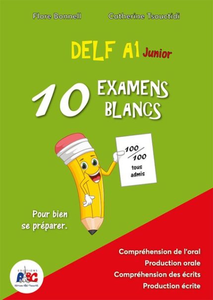 DelF A1 junior 10 examens blancs + CD