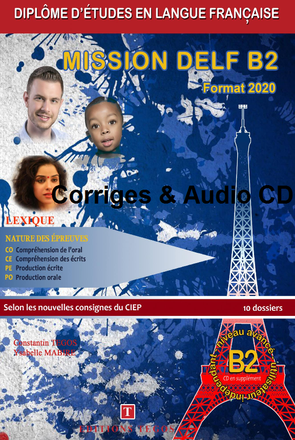 Mission DELF B2 Corriges + CD (Format 2020)