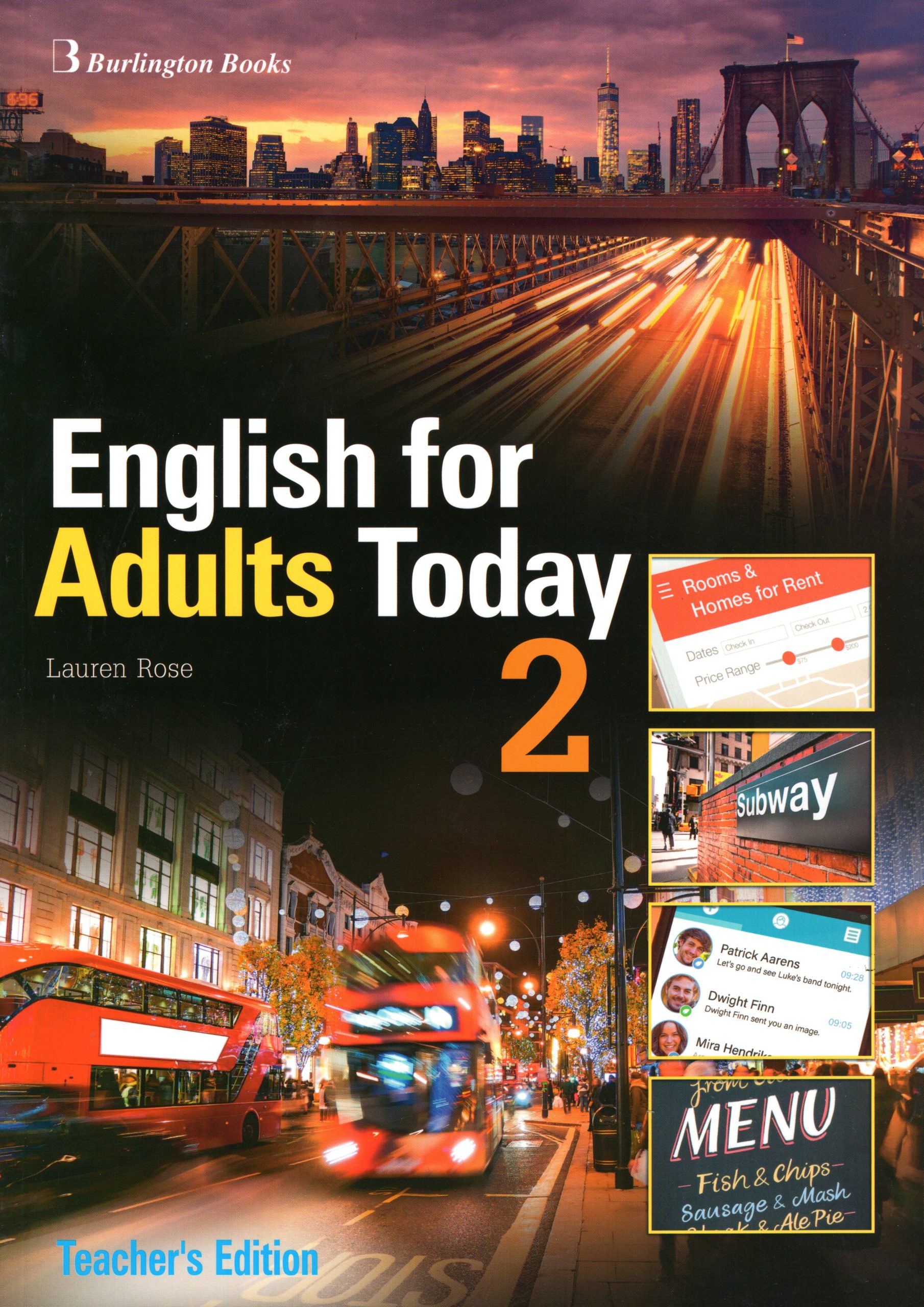Burlington English For Adults Today 2 Student's Book Teacher's Edition
