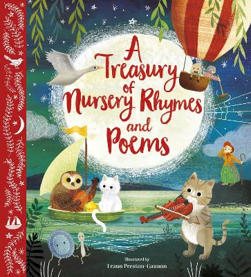 A TREASURY OF NURSERY RHYMES AND POEMS HC - FRANN PRESTON-GA