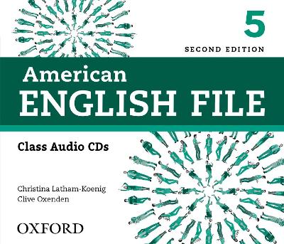 AMERICAN ENGLISH FILE 5 CD AUDIO CLASS (4) 2ND ED - EDITOR
