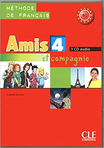 AMIS ET COMPAGNIE 4 CD AUDIO CLASS (3) - ISABELLE ARTUS