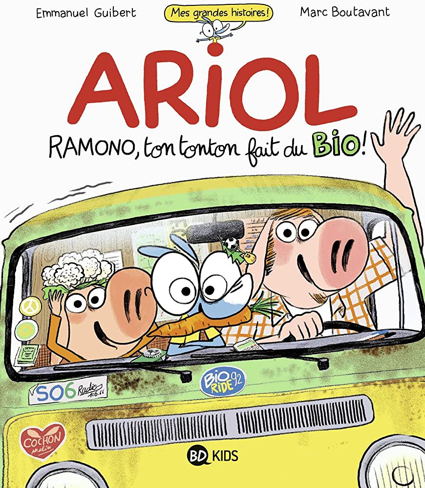 ARIOL ROMAN GRAPHIQUE - RAMONO TON TONTON FAIT DU BIO BROCHE