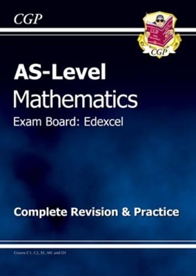 AS LEVEL MATHS EDEXCEL COMPLETE REVISION PB - CGP BOOKS-CGP