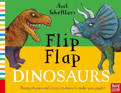 AXEL SCHEFFLERS FLIP FLAP DINOSAURS - AXEL SCHEFFLER