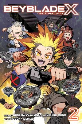 BEYBLADE X VOL. 2 PA - HOMURA KAWAMOTO-HIKARU MUNO-POSUKA DE