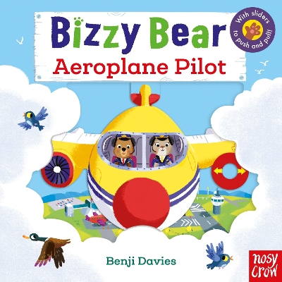 BIZZY BEAR : AEROPLANE PILOT HC BBK - BENJI DAVIES