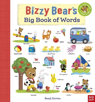 BIZZY BEARS BIG BOOK OF WORDS HC BBK - BENJI DAVIES-NNEKA OK