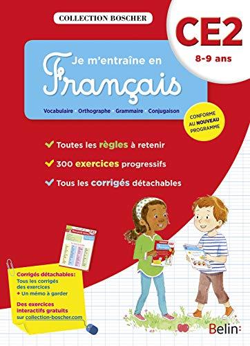 BOSCHER JE MENTRAINE EN FRANCAIS CE2 2016  POCHE - COLLECTIF