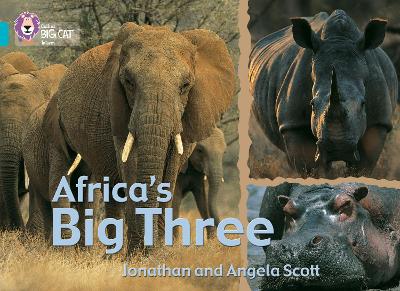 COLLINS BIG CAT : AFRICAS BIG THREE BAND 07/TURQUOISE PB - J