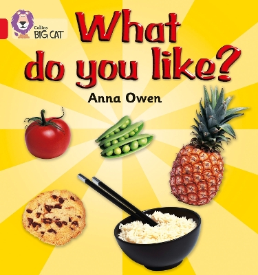 COLLINS BIG CAT : WHAT DO YOU LIKE? BAND 02B/RED B PB - ANNA