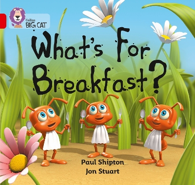 COLLINS BIG CAT : WHATS FOR BREAKFAST? BAND 02B/RED B PB - P