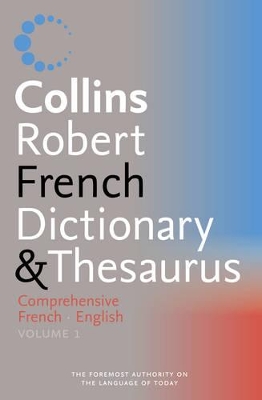 COLLINS GEM : COLLINS ROBERT COMPREH.DICT. THES.FRENCH-ENGLI