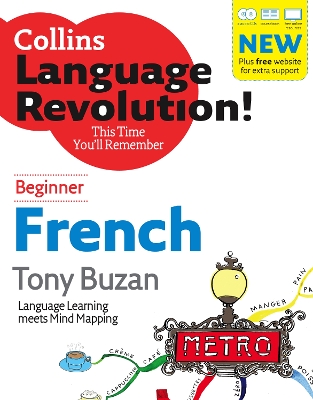COLLINS LANGUAGE REVOLUTION : FRENCH: BEGINNER - TONY BUZAN-