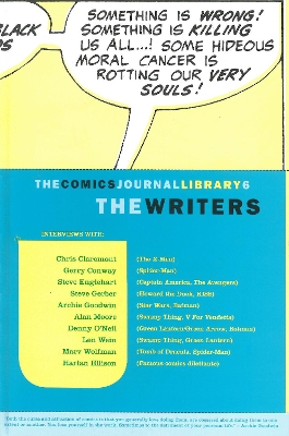 COMICS JOURNAL LIBRARY: THE WRITERS THE - TOM SPURGEON