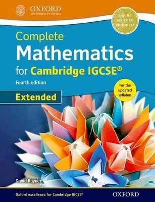 COMPLETE MATHEMATICS FOR CAMBRIDGE IGCSE (EXTENDED) - DAVID