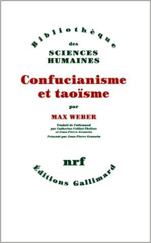 CONFUCIANISME ET TAOISME  PB C FORMAT - WEBER MAX