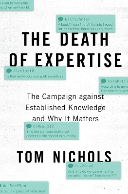 DEATH EXPERTISE CAMPAIGN - TOM NICHOLS
