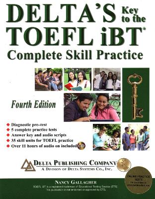 DELTAS KEY TO THE TOEFL IBT COMPLETE SKILL PRACTICE SB (+ MP
