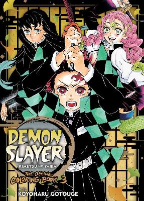 DEMON SLAYER COLORING BOOK 3PA - KOYOHARU GOTOUGE