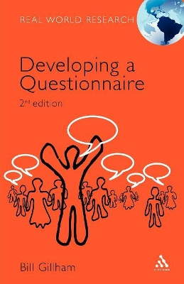 DEVELOPING A QUESTIONNAIRE 2ND ED PB - DR BILL GILLHAM