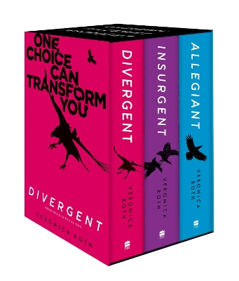 DIVERGENT SERIES THREE-BOOK PB BOX SET - VERONICA ROTH