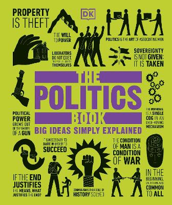 DK BIG IDEAS SIMPLY EXPLAINED: THE POLITICS BOOK HC - DK