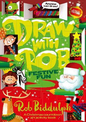 DRAW WITH ROB: FESTIVE FUN PB - ROB BIDDULPH