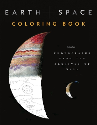 EARTH AND SPACE - COLORING BOOK PB - CHRONICLE BOOKS-NASA