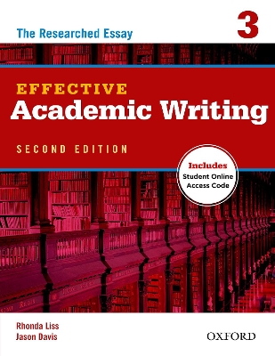 EFFECTIVE ACADEMIC WRITING 3 SB 2ND ED - SAVAGE