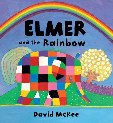 ELMER AND THE RAINBOW PB - DAVID MCKEE