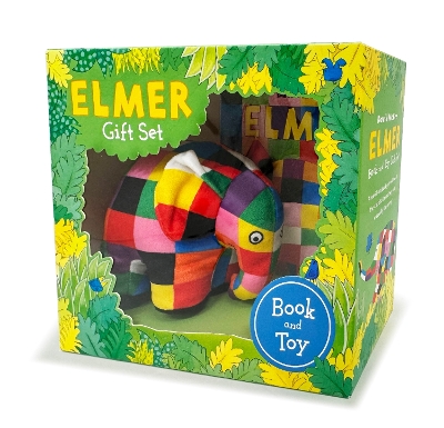 ELMER BOOK AND TOY GIFT SET HC - DAVID MCKEE